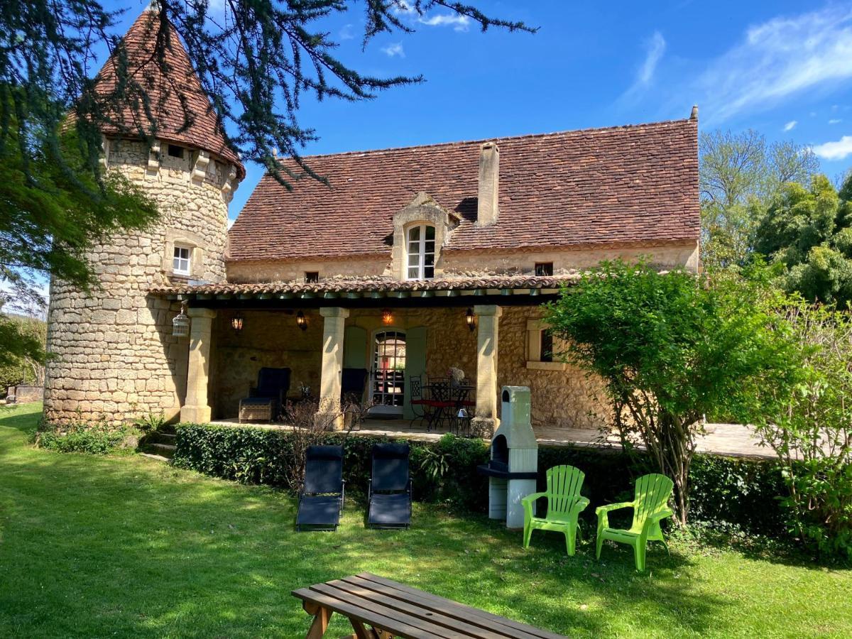 Le Petit Chateau - Adults Only Property Le Bugue Bagian luar foto