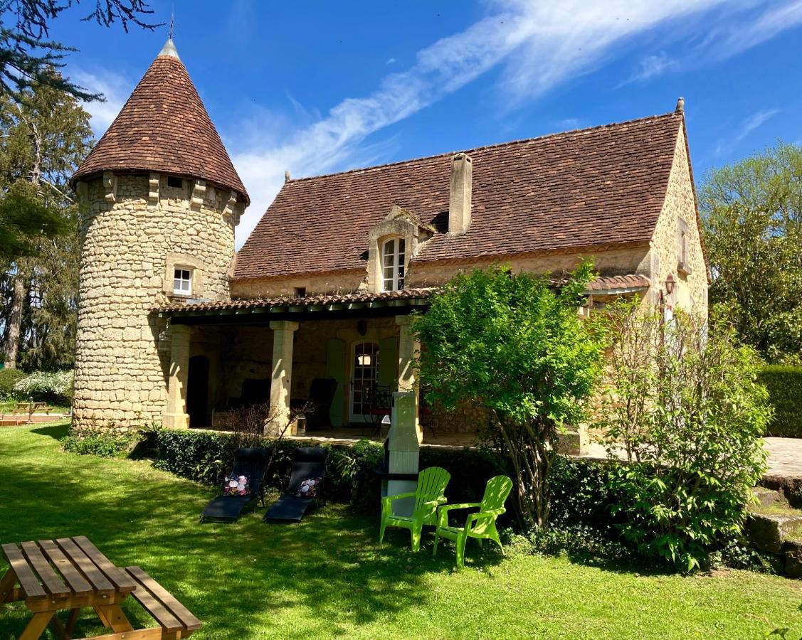 Le Petit Chateau - Adults Only Property Le Bugue Bagian luar foto