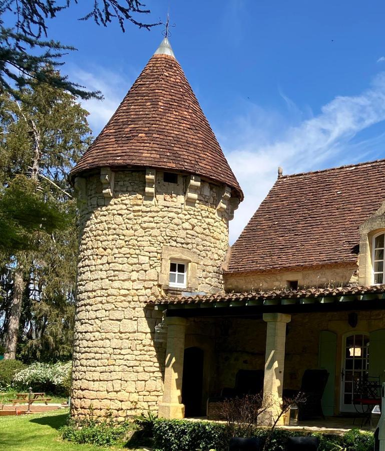 Le Petit Chateau - Adults Only Property Le Bugue Bagian luar foto